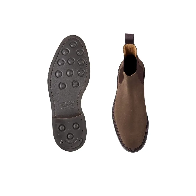 CROCKETT & JONES Chelsea 11 Short Chelsea Boots Men's Brown-3