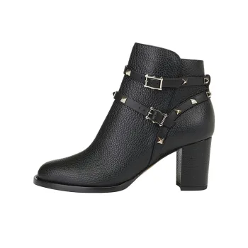 Valentino Ankle Boots 7cm Women's Black