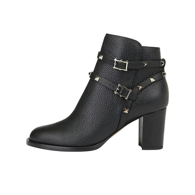 Valentino Ankle Boots 7cm Women's Black-0