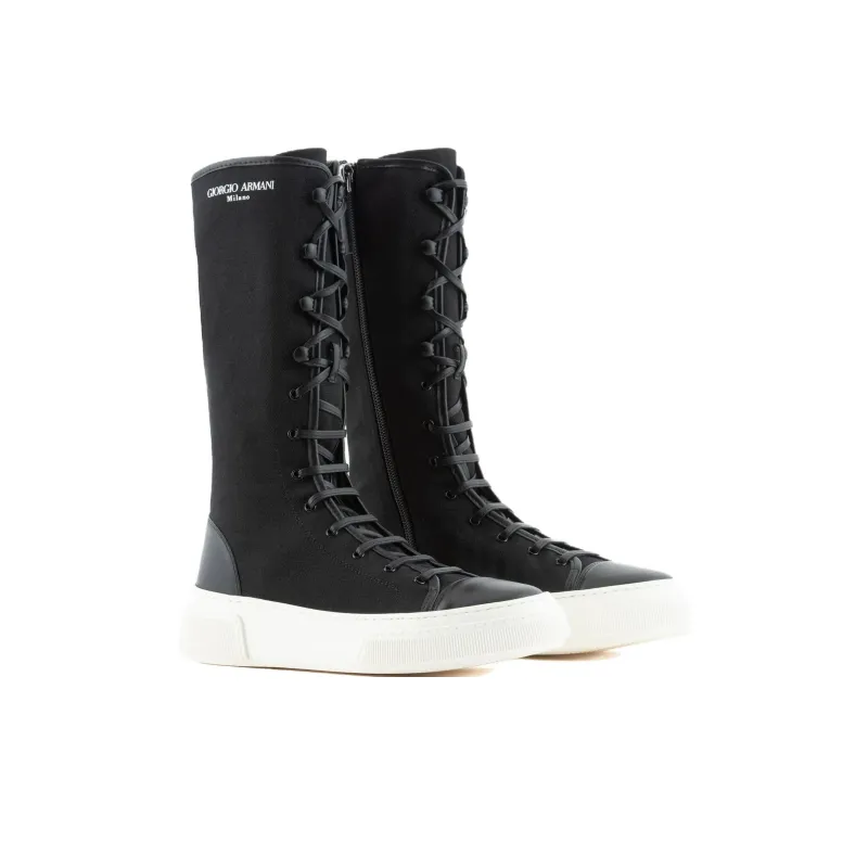 GIORGIO ARMANI Ankle Boots Men's Black-2