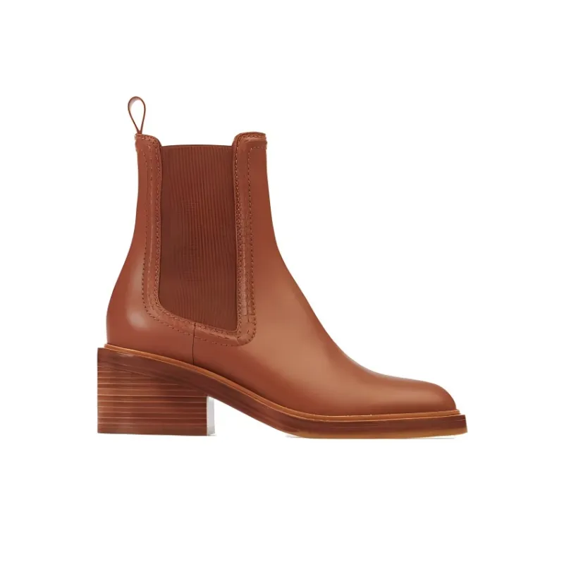 Chloé Mallo 60mm Leather Boots-1