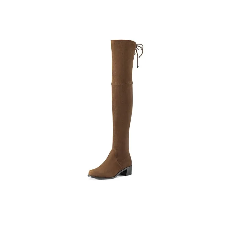 Stuart Weitzman/SW MIDLAND Over The Knee Martin Boot Women's Coffee-2