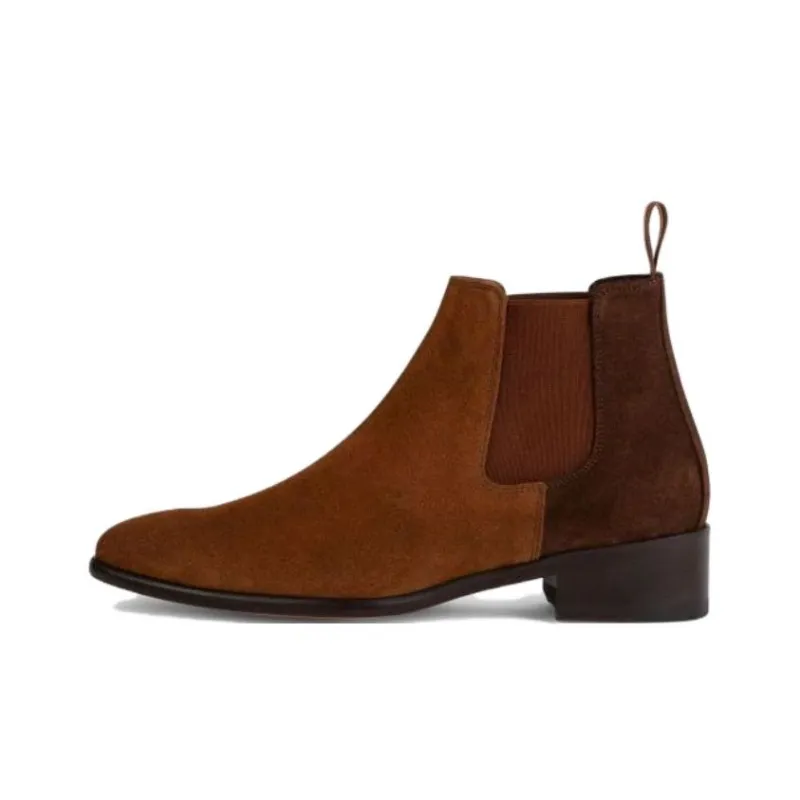Paul Smith Short Chelsea Boots Women's Brown-0