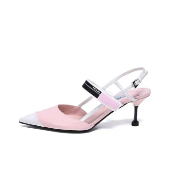 PRADA High Heels Women's Pink White
