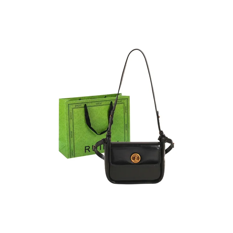 RUIPAI PU Shoulder Bag Regular Women's Coffee/Green/Black/Red-14