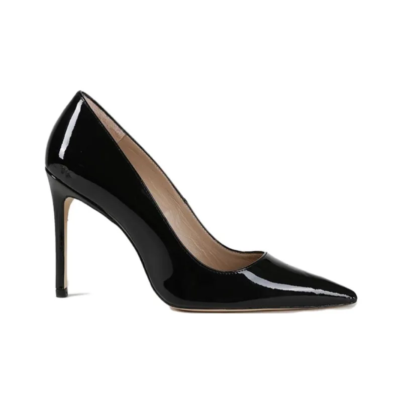 Stuart Weitzman/SW Slim Heel High Heels Women's Black-1