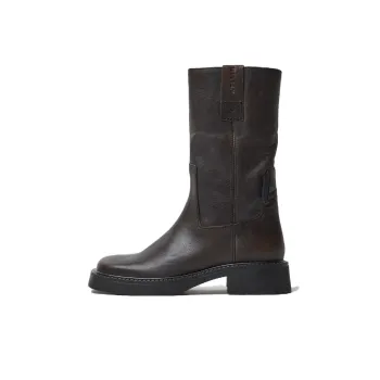 MIISTA Ankle Boots 4cm Women's Brown