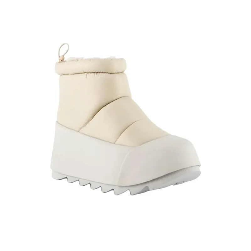 UNITED NUDE Polar Bootie II Ankle Boots 6cm Women's Beige-3