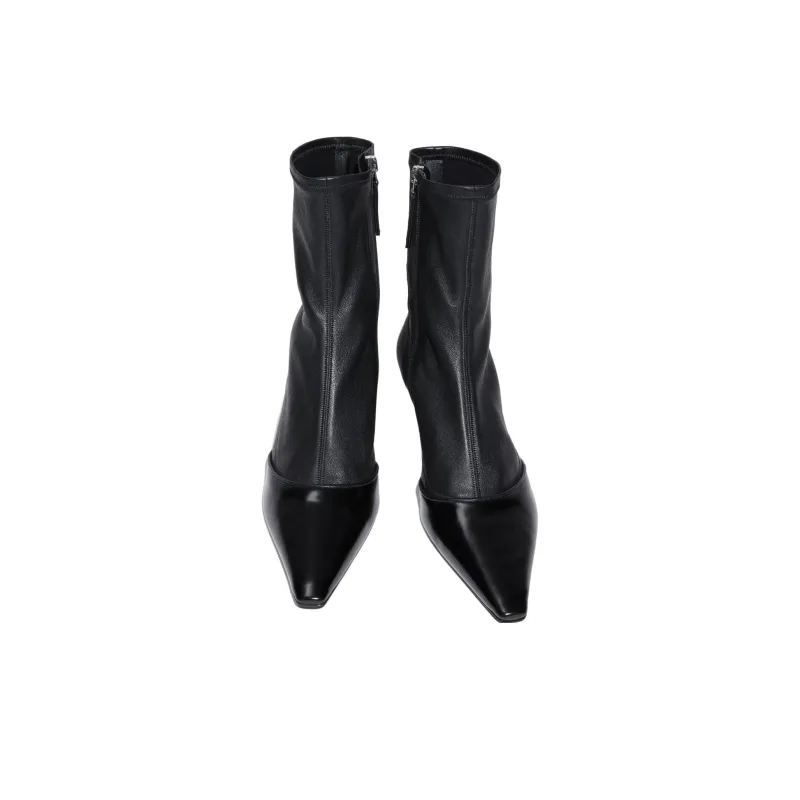 Acne Studios Leather Ankle Boots-2