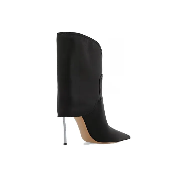 Casadei 100mm Leather Boots-4