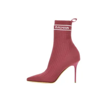 BALMAIN Ankle Boots 9.5cm Women's