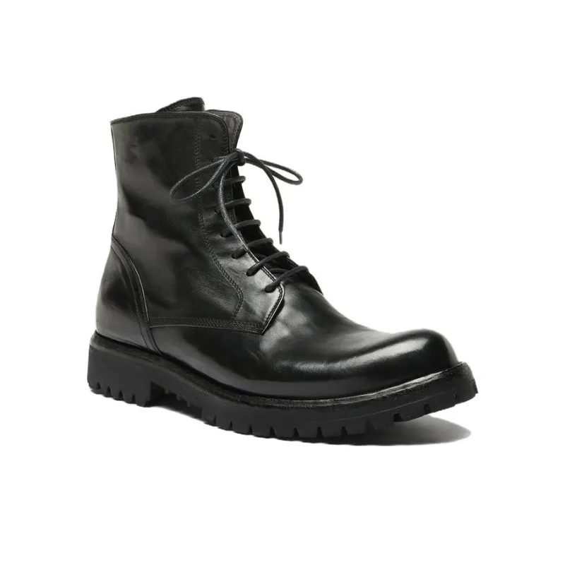 Officine Creative Lace up Leather Boots-1