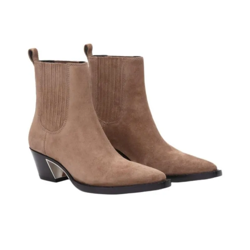3.1 Phillip Lim Downtown Chelsea Boots 6cm Women's Brown-2
