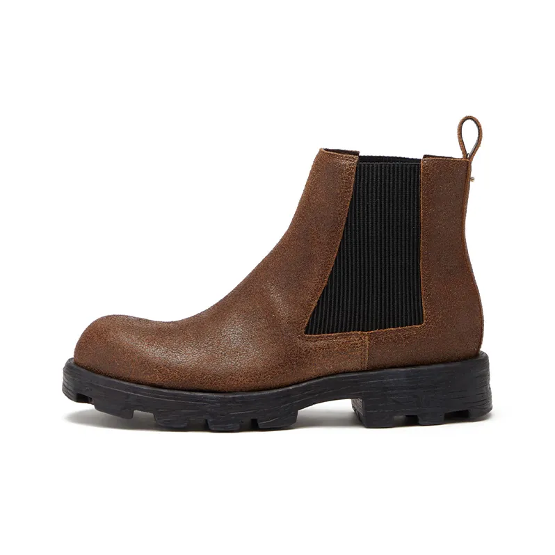 DIESEL D-Hammer Chelsea Boots Men's Brown-0