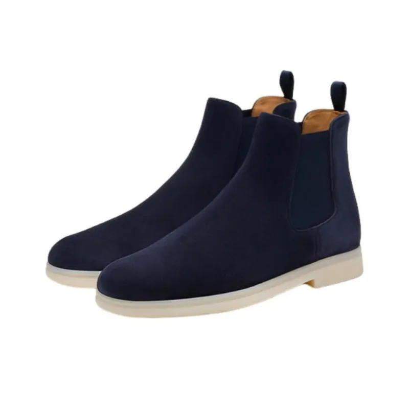 CHURCH'S Longfield Suede Chelsea Boots-2