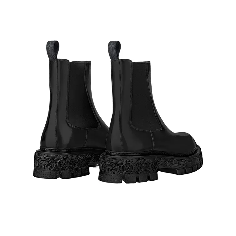LOUIS VUITTON Lv Baroque Chelsea Boots 