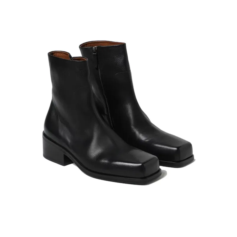 Marsèll Cassello Square Toe Boots-2