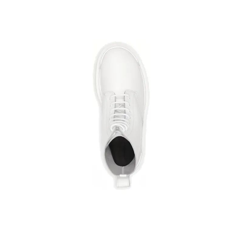 Balenciaga Strike Lace Up Boot 'White' Women's-2