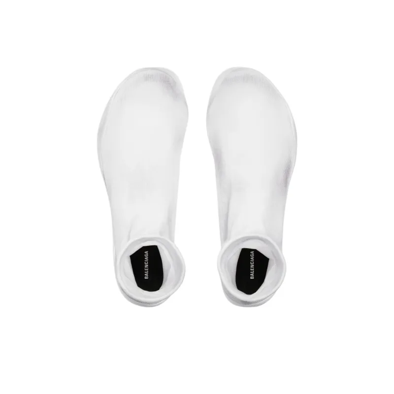Balenciaga Sock Ankle Boots Men's White-5