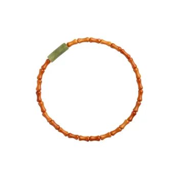 Blooming Petals Olive Pit Bracelets Unisex