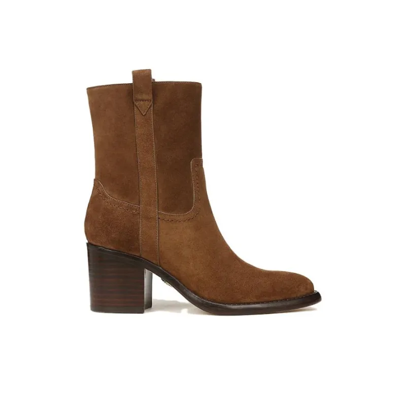 VERONICA BEARD Ankle Boots 6cm Women's Brown-1