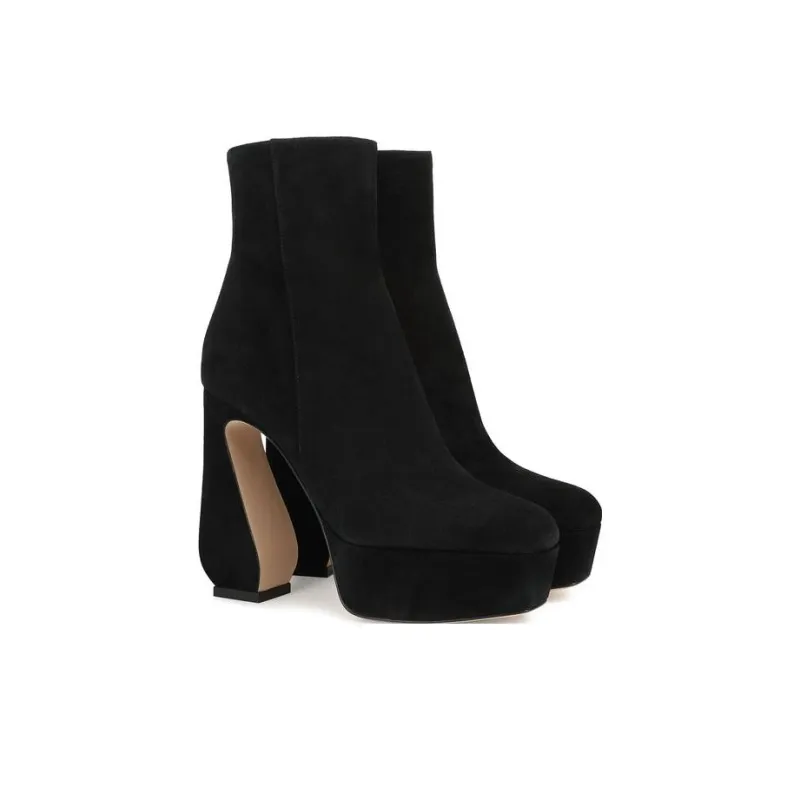 SERGIO ROSSI Ankle Boots Women's Black-2