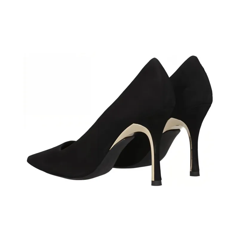Furla Slim Heel High Heels 10cm Women's Black-2