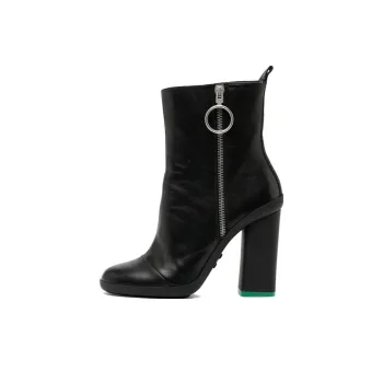 OFF-WHITE Ankle Boots 11.5cm Women's Black