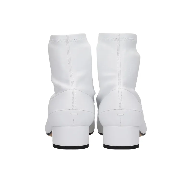 Maison Margiela Tabi Ankle Boots Women's White-4