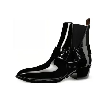 LOUIS VUITTON Rhapsody Ankle Boots 'Glossy Black Rubber' Women's