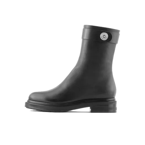 EMPORIO ARMANI Ankle Boots 1.5cm Women's Black