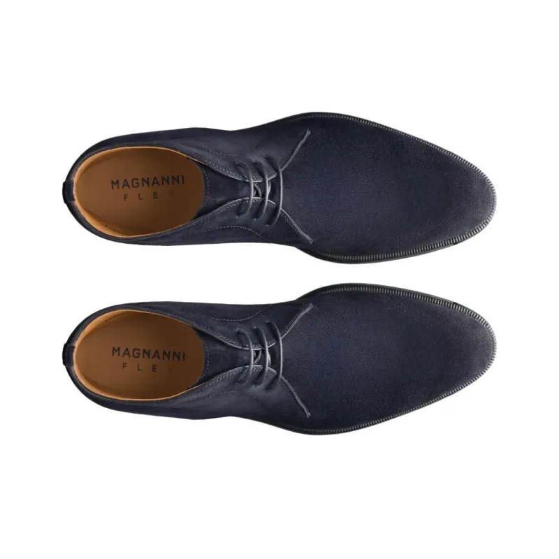 Magnanni Harvy Ankle Boots Men's Blue-3