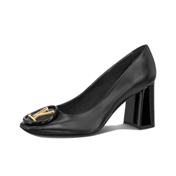 LOUIS VUITTON Madeleine High Heels Women's Black