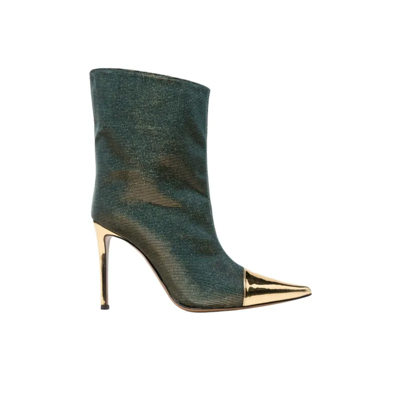 Alexandre Vauthier Ankle Boots 10cm Women's Green-1