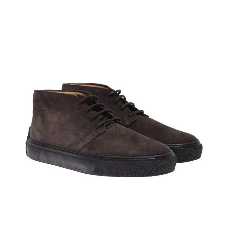 TOD'S Ankle Boots Men Brown-2