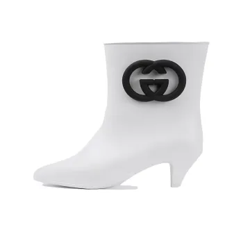 GUCCI Ankle Boots Women's White