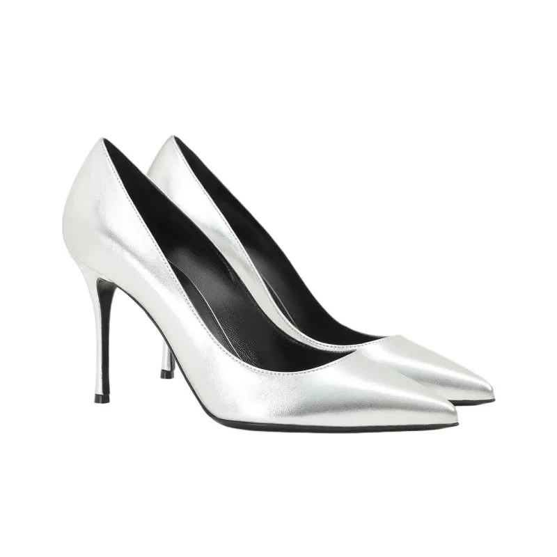 SERGIO ROSSI Godiva Leather Pumps-2