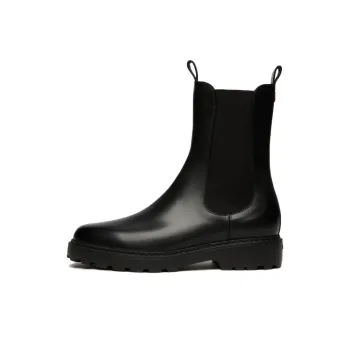 BALLY Gusto Short Chelsea Boots Women's Black