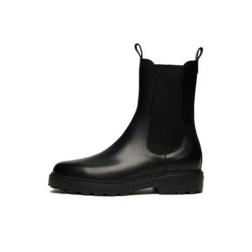 BALLY Gusto Short Chelsea Boots Women's Black