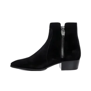 BALMAIN Ankle Boots Men Black