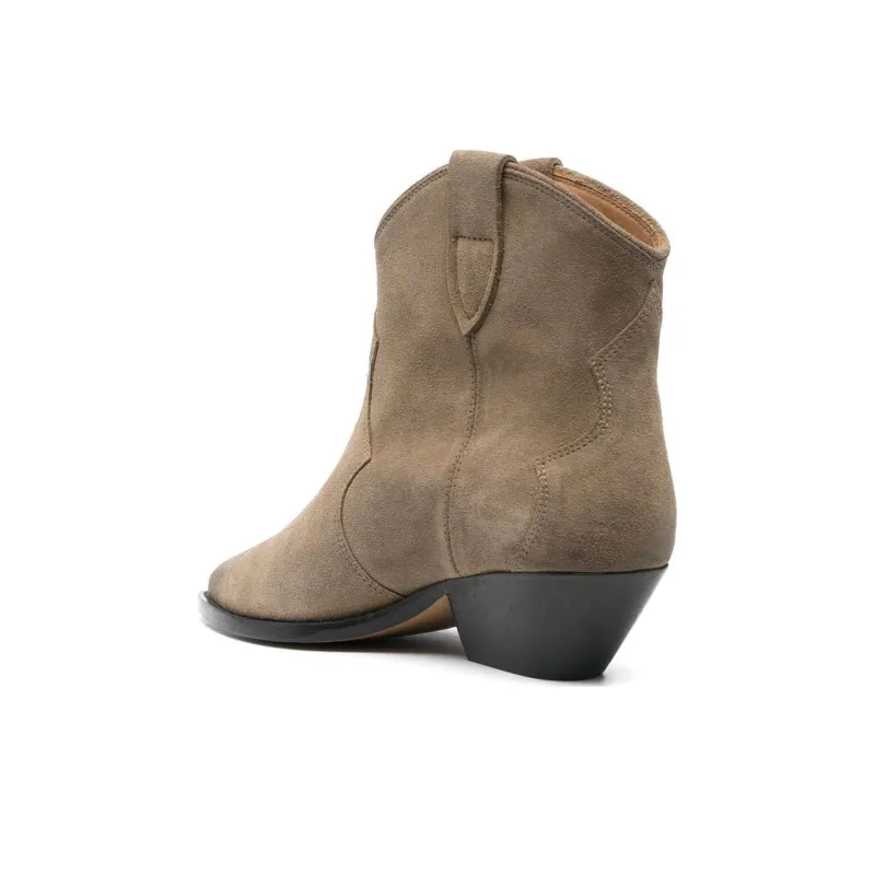 ISABEL MARANT Dewina 45mm Suede Boots-3