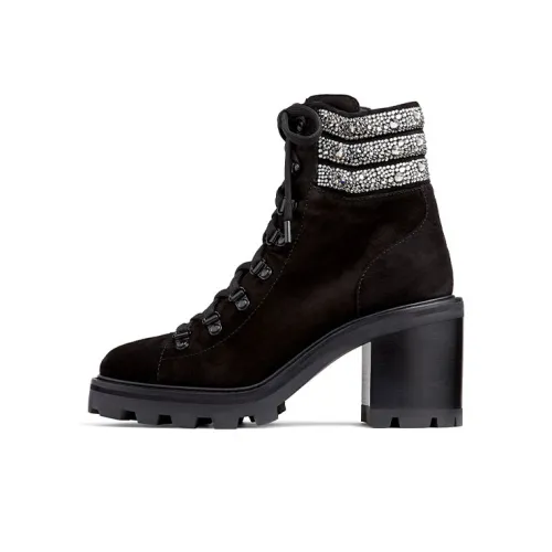 Jimmy Choo Ankle Boots Women's Mid Top Black