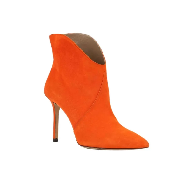 MAISON SKORPIOS Astrid Ankle Boots 9cm Women's Orange-2