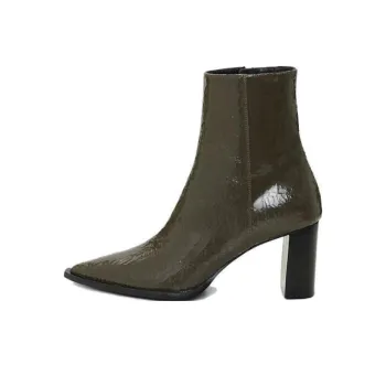 DOROTHEE SCHUMACHER Ankle Boots 7cm Women's Pure Khaki