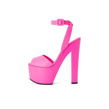 Giuseppe Zanotti/GZ Tarifa Cone Heel Strap Sandals Women's Pink