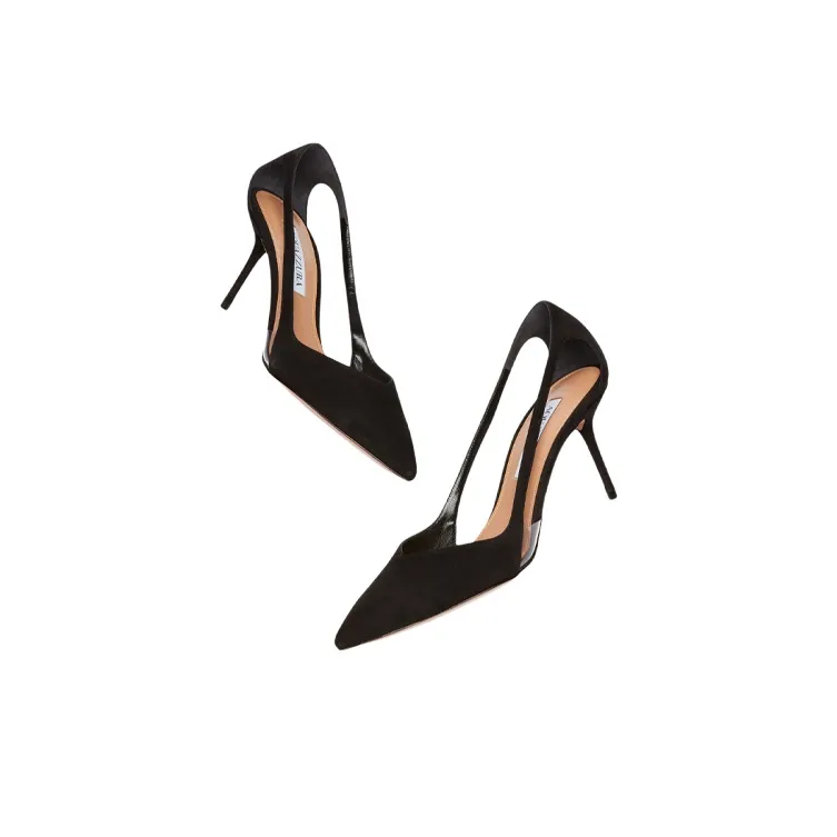 AQUAZZURA Slim Heel High Heels 7.5cm Women's Black-3