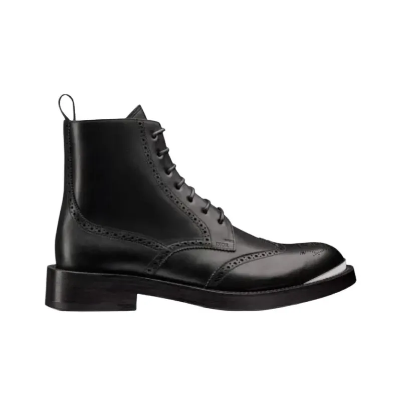 DIOR Evidence Ankle Boots Men's Black-4