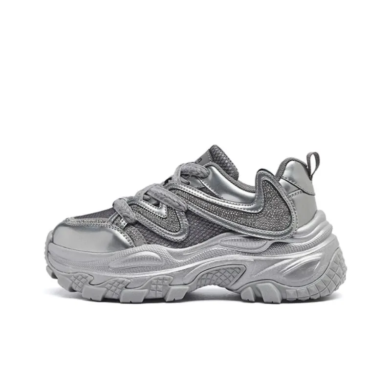 AGSDON Low-Top Chunky Sneakers Women's-0