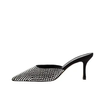 Paris Texas Hollywood Embellished Heeled Mules Women's