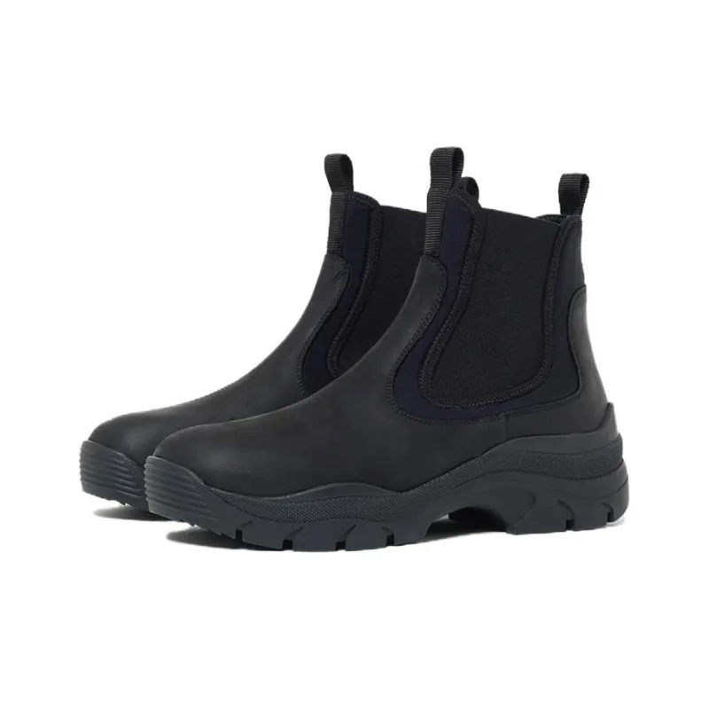 John Elliott Short Chelsea Boots Men's Black-2